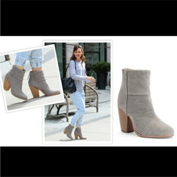 Rag  & Bone
Newbury Canvas Ankle Boot, Dark Gray size US 8.5 - Picture 3 of 13